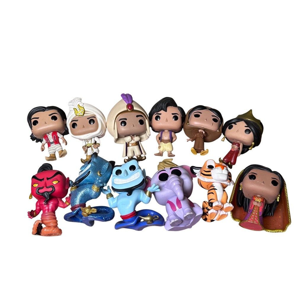 Disney Aladdin Funko Pop Lot 12